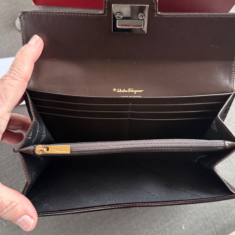 Salvatore Ferragamo Suede Wallet - Picture 4 of 9